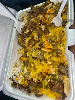 Chicken and Lamb over Rice